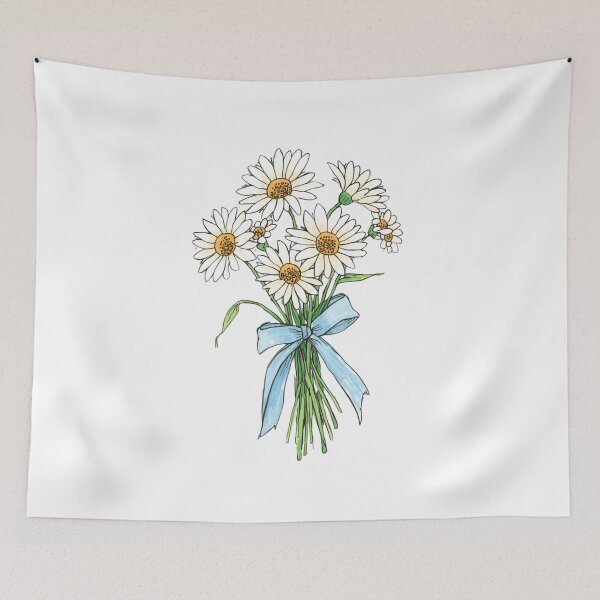 Item preview, Bouquet of chamomile flowers designed and sold by uunaa.