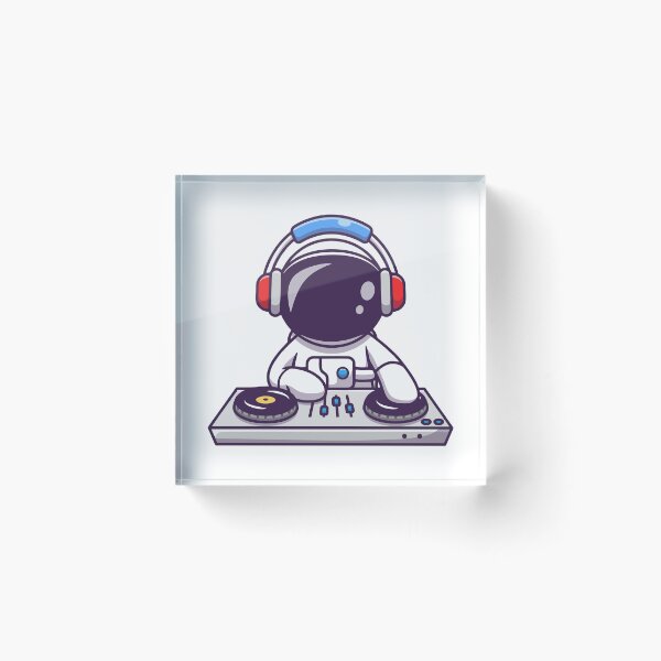 Item preview, Astronaut DJ Mixing Space Beats designed and sold by henryavincnt.