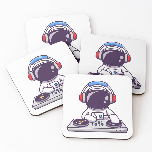 Item preview, Astronaut DJ Mixing Space Beats designed and sold by henryavincnt.