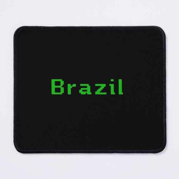 Item preview, Brazil Retro Pixel Art Minimalist Digital Design designed and sold by artlife4.