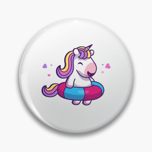 Item preview, Cute Unicorn Summer Pool Float designed and sold by henryavincnt.