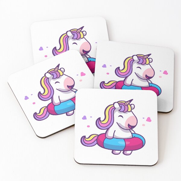 Item preview, Cute Unicorn Summer Pool Float designed and sold by henryavincnt.