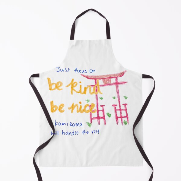 Item preview, Just Focus on Be Kind Be Nice - Kami Sama Will Handle the Rest - Japanese Torii Gate Spiritual Art designed and sold by IntertwineCo.