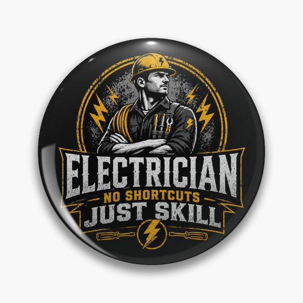 Item preview, Electrician No Shortcuts Just Skill Funny Electrician Shirt designed and sold by Drip5.