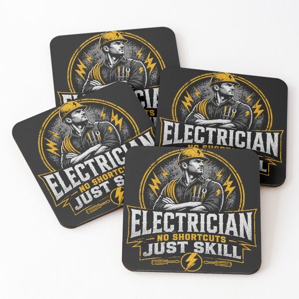 Item preview, Electrician No Shortcuts Just Skill Funny Electrician Shirt designed and sold by Drip5.