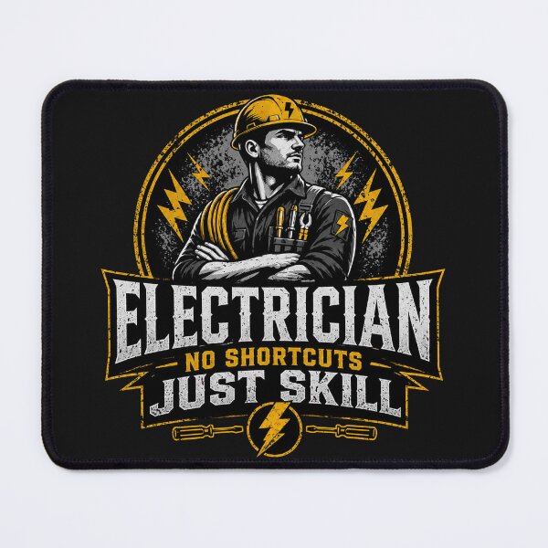 Item preview, Electrician No Shortcuts Just Skill Funny Electrician Shirt designed and sold by Drip5.