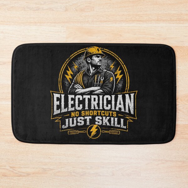 Item preview, Electrician No Shortcuts Just Skill Funny Electrician Shirt designed and sold by Drip5.