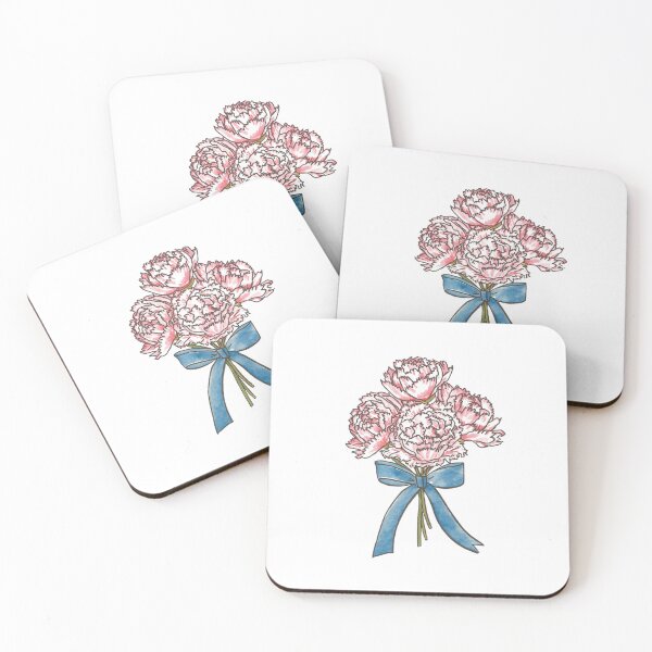 Item preview, Bouquet of pink flowers designed and sold by uunaa.