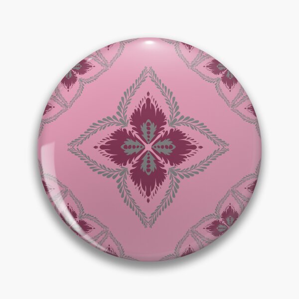 Item preview, Romantic Pink and Burgundy Floral Ornament Seamless Pattern designed and sold by AdesignbyG.