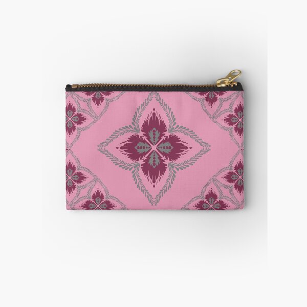 Item preview, Romantic Pink and Burgundy Floral Ornament Seamless Pattern designed and sold by AdesignbyG.