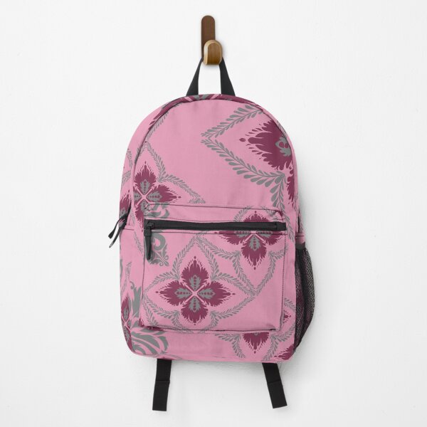 Item preview, Romantic Pink and Burgundy Floral Ornament Seamless Pattern designed and sold by AdesignbyG.