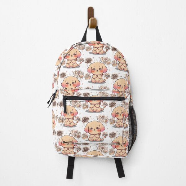 Item preview, Overthinking Dog Sticker – Moody Paws Club, Brain Overloaded Cute Puppy, Relatable Anxiety Mood designed and sold by VibeAura™.