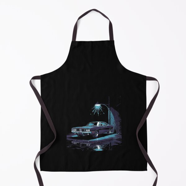 Item preview, 1969 Charger RT Dark Alley Retro Muscle Car Art designed and sold by TheArtOfCar.