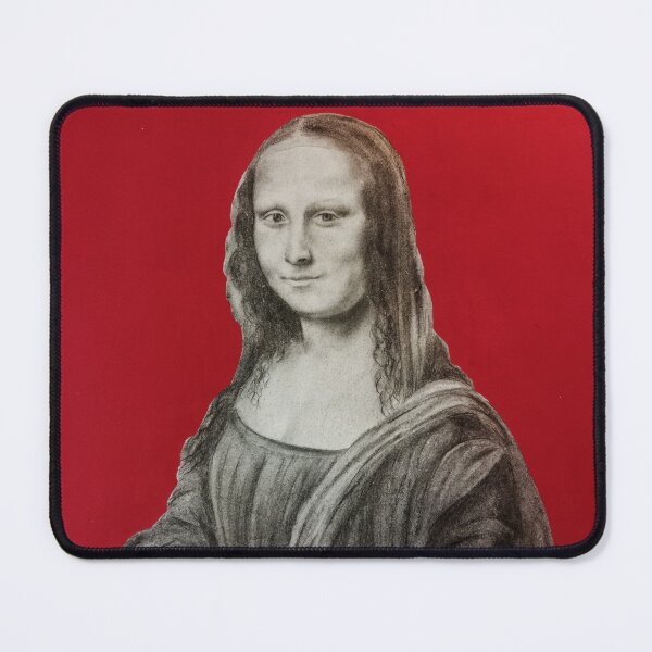 Item preview, Classic Mona Lisa Portrait Illustration designed and sold by MrArt10K.