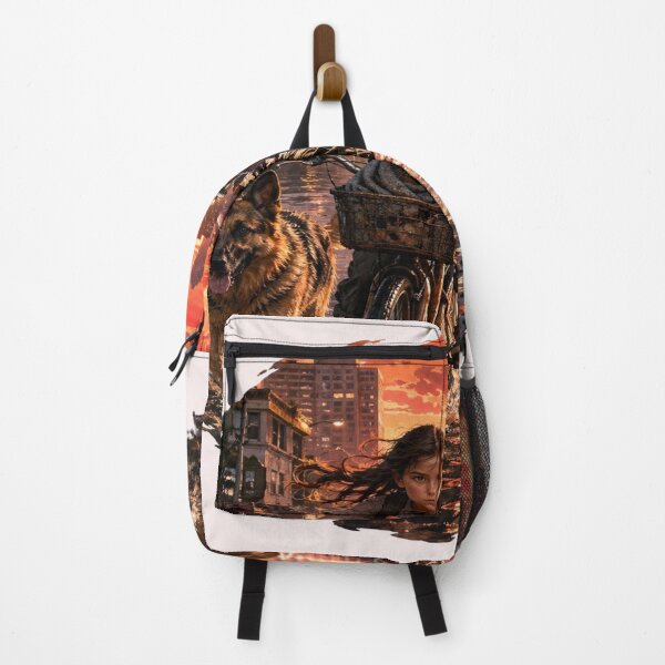 Item preview, Sunset Cat Lover City Art designed and sold by InkNovaLab.