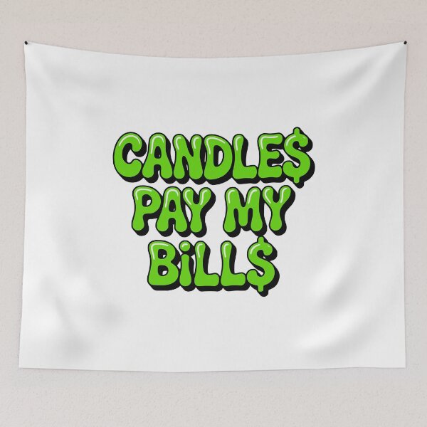 Item preview, Candles Pay My Bills - Funny Trading Candlestick Trader Design designed and sold by Riskt8ker Shop.