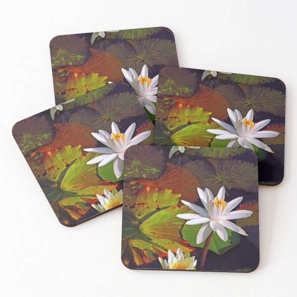 Item preview, Water Lily — Serene Pond Floral Wall Art  designed and sold by DBM Photo Gallery 1.