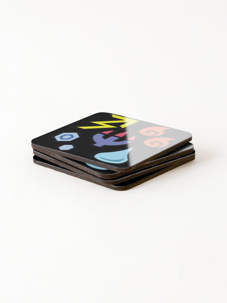 Thumbnail 4 of 5, Coasters (Set of 4), Elements designed and sold by SoulLessly.