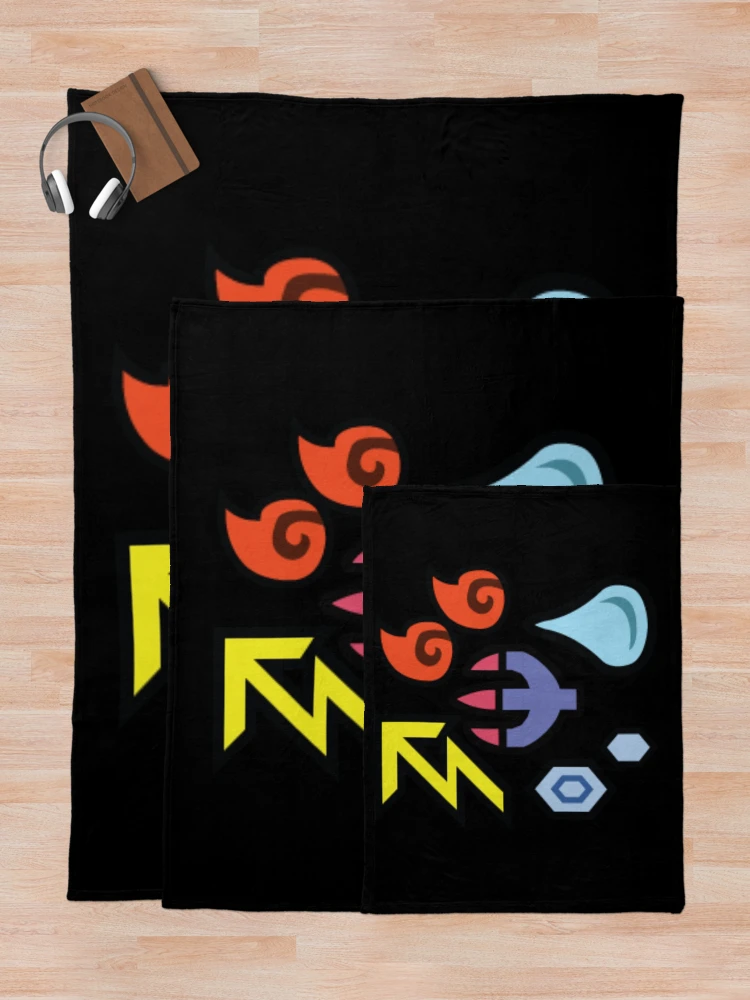Thumbnail 5 of 6, Throw Blanket, Elements designed and sold by Waste Brain.