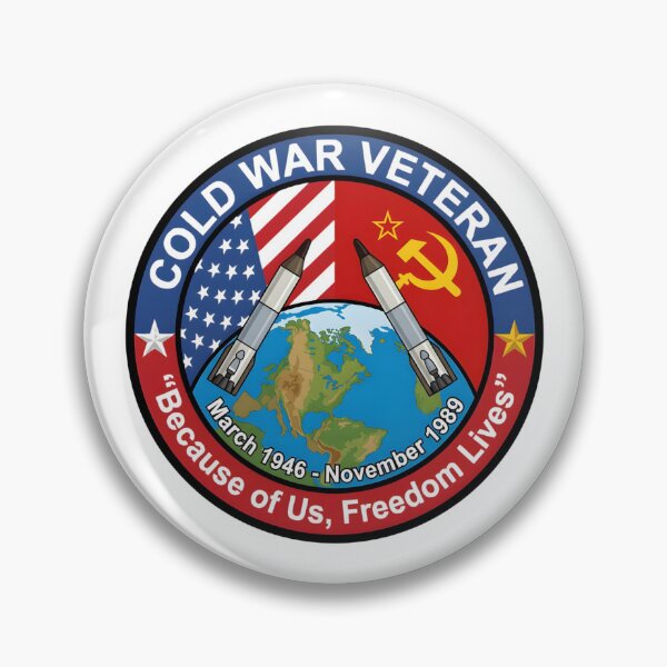 Item preview, Cold War Veteran Commemorative Insignia: "Because of Us, Freedom Lives" (1946-1989) designed and sold by CharlieDesings.