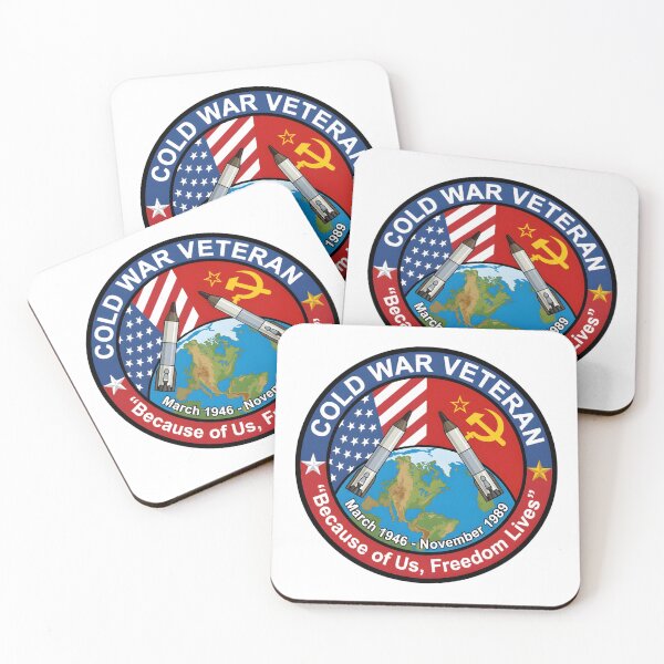 Item preview, Cold War Veteran Commemorative Insignia: "Because of Us, Freedom Lives" (1946-1989) designed and sold by CharlieDesings.