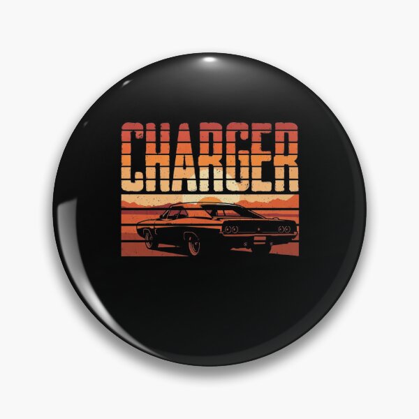Item preview, 1969 Charger Retro Desert Muscle Car Graphic Tee designed and sold by TheArtOfCar.