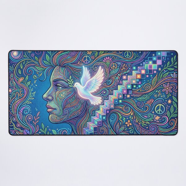 Item preview, Psychedelic peace in the river designed and sold by Sigtrix.