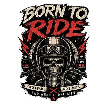 Artwork thumbnail, Born to Ride by InkDrifter
