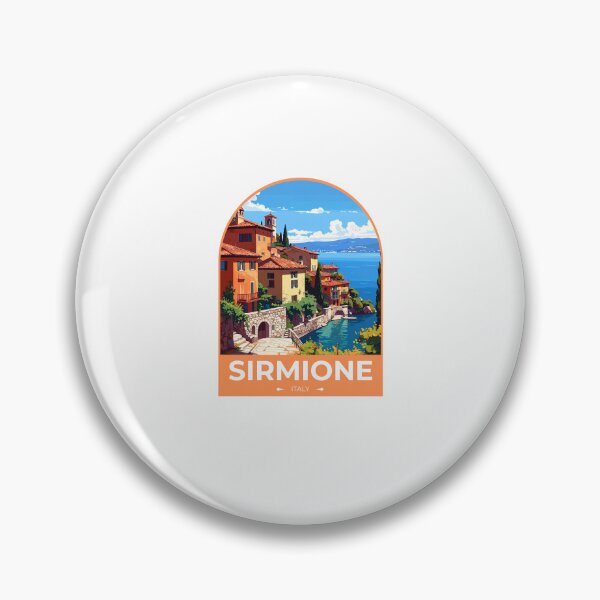 Item preview, Sirmione Italy Travel Sticker designed and sold by TulipaGraphics.
