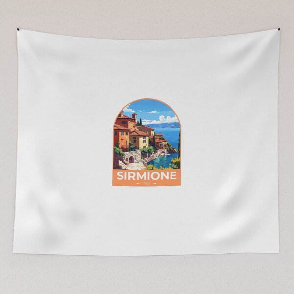 Item preview, Sirmione Italy Travel Sticker designed and sold by TulipaGraphics.