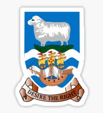 Coat of arms Falkland islands Sticker