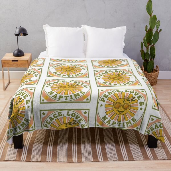 Item preview, Retro Groovy Sun: Peace, Love & Naptime Emblem designed and sold by Peter Veselinović.