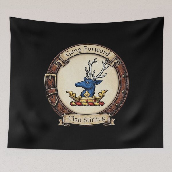 Item preview, Clan Stirling Crest designed and sold by BagTown Clans.