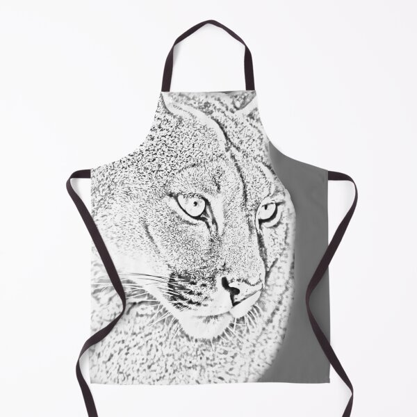 Item preview, The look of a Panther a conversion to a drawing designed and sold by Dalyndigital Photography.