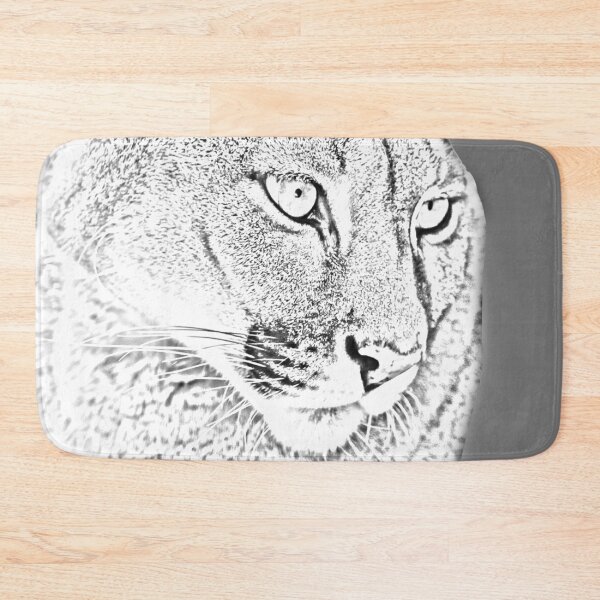Item preview, The look of a Panther a conversion to a drawing designed and sold by Dalyndigital Photography.