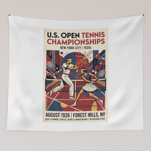 Item preview, Tennis in USA 1926 designed and sold by Theodor Decker.
