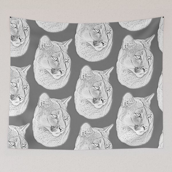 Item preview, The look of a Panther a conversion to a drawing designed and sold by Dalyndigital Photography.