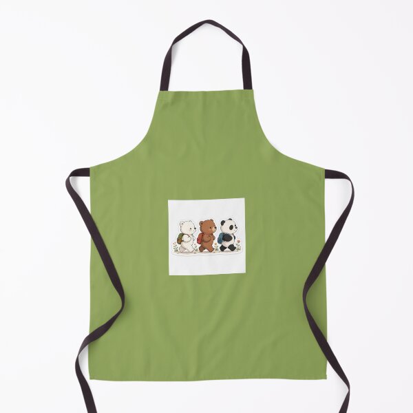 Item preview, 3 Cute Big Bears Walking Sticker | Adorable Bear Trio Cartoon Design designed and sold by MoodByte .