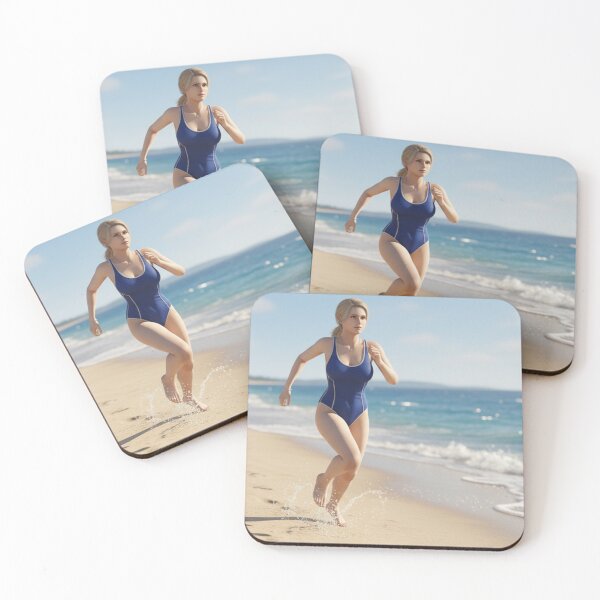 Item preview, Cindy Lennox en la playa designed and sold by angelicamstore.