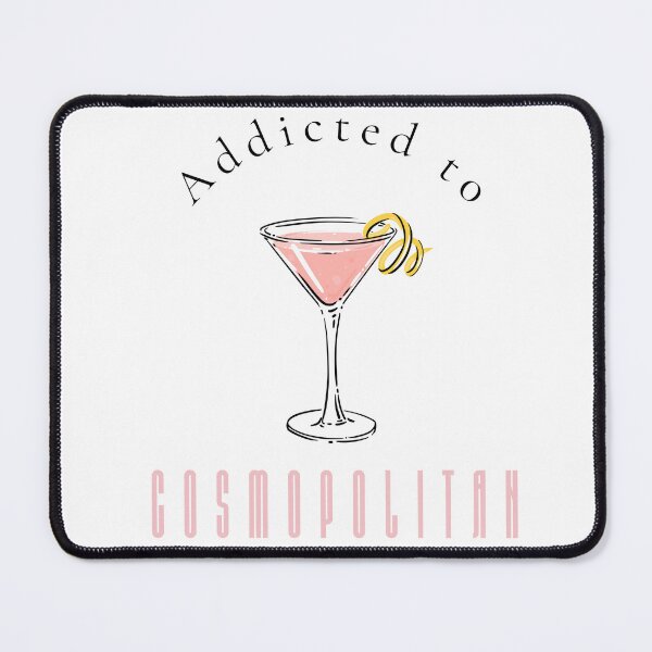 Item preview, Cosmopolitan Cocktail Wall Art Print Minimalist Bar Decor designed and sold by MoodsOfMine.