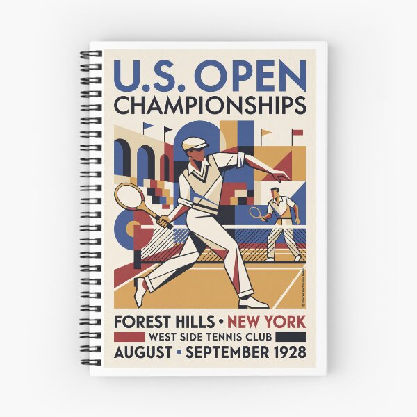 Item preview, Tennis in USA New York designed and sold by Theodor Decker.