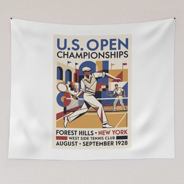 Item preview, Tennis in USA New York designed and sold by Theodor Decker.