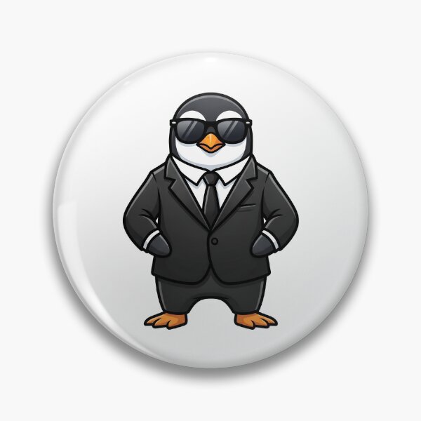 Item preview, Cool Penguin in a Suit and Sunglasses designed and sold by TheAYA.