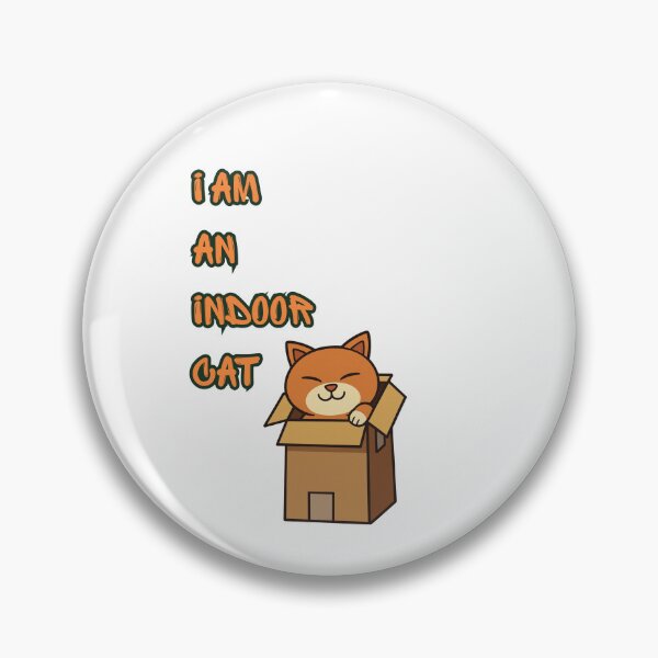 Item preview, I Am An Indoor Cat T-shirt Gifts Cat Lovers  designed and sold by ZemVibe.