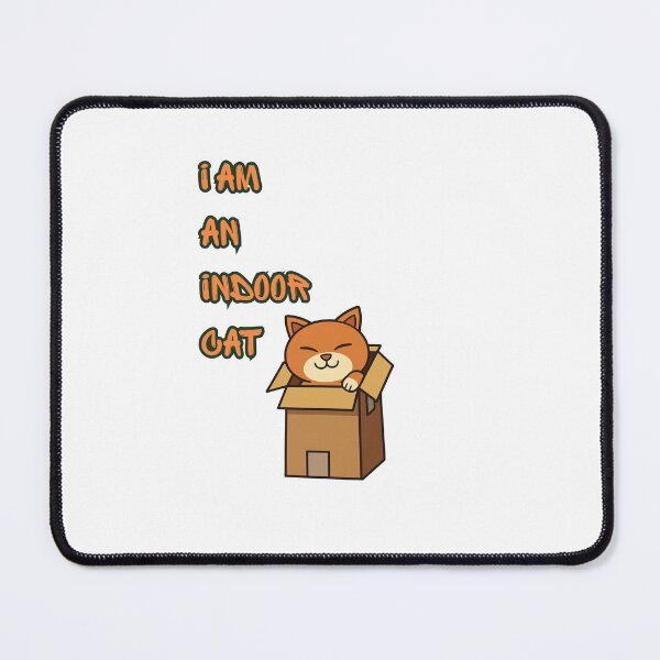 Item preview, I Am An Indoor Cat T-shirt Gifts Cat Lovers designed and sold by ZemVibe.