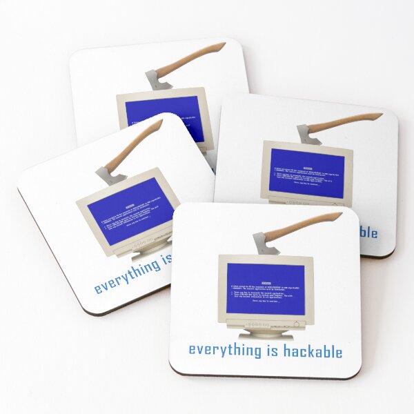 Item preview, Everything is Hackable designed and sold by TheEvilCompany.