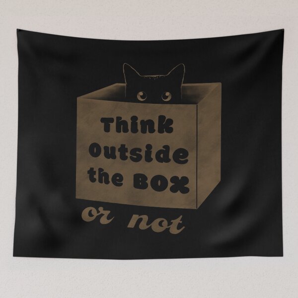 Item preview, Think outside the Box...or not designed and sold by loobsart.