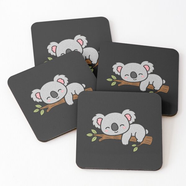 Item preview, Kawaii Chill Koala Cute Cartoon Animal | Relaxed Aesthetic Koala Design designed and sold by ColorSplash123.