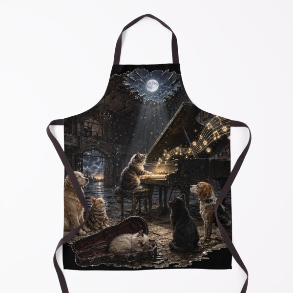 Item preview, Moonlit Dog Camping Adventure Art designed and sold by InkNovaLab.