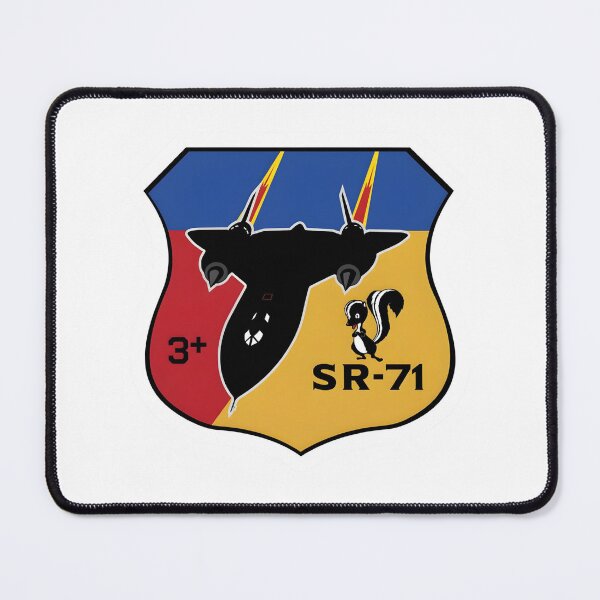 Item preview, SR-71 Blackbird Mach 3+ Skunk Works Strategic Reconnaissance Patch designed and sold by CharlieDesings.